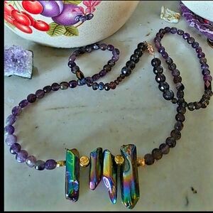 Northern Lights High-end OOAK  Necklace  Just Made ONLY 1 MADE